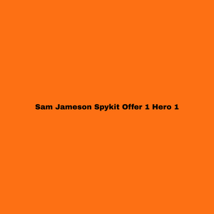 Spykit hero shot 1