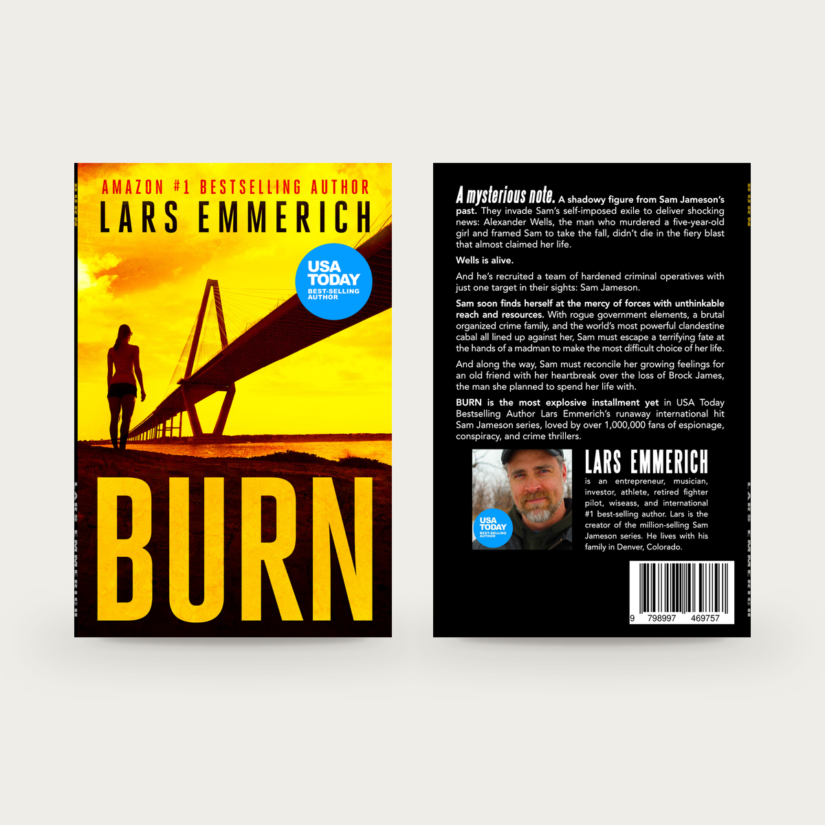 Burn - Sam Jameson Book Eight