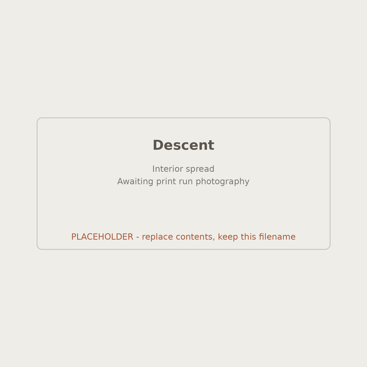 Descent - Peter Kittredge Book One