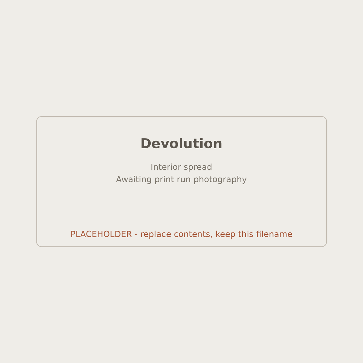 Devolution - Sam Jameson Book Three