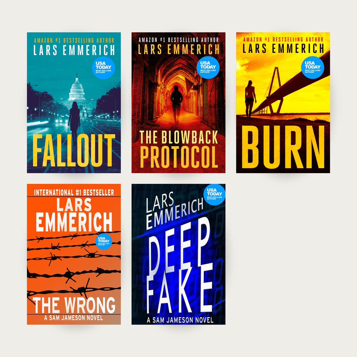 The FALLOUT Bundle — Sam Jameson Books Six to Ten