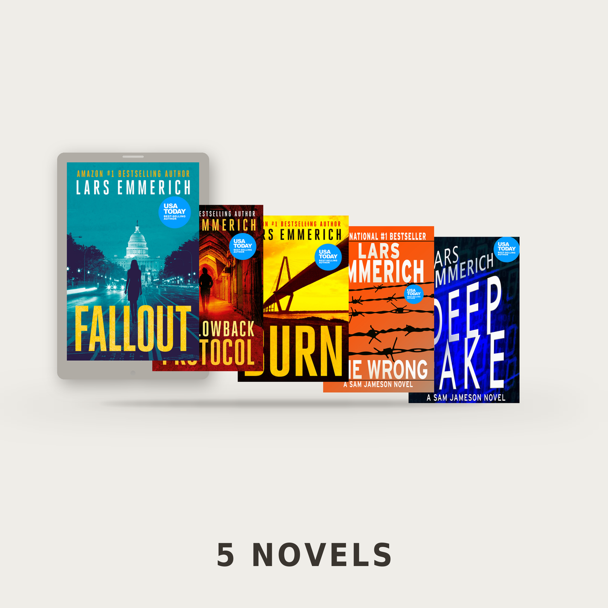 The FALLOUT Bundle — Sam Jameson Books Six to Ten — ebook edition