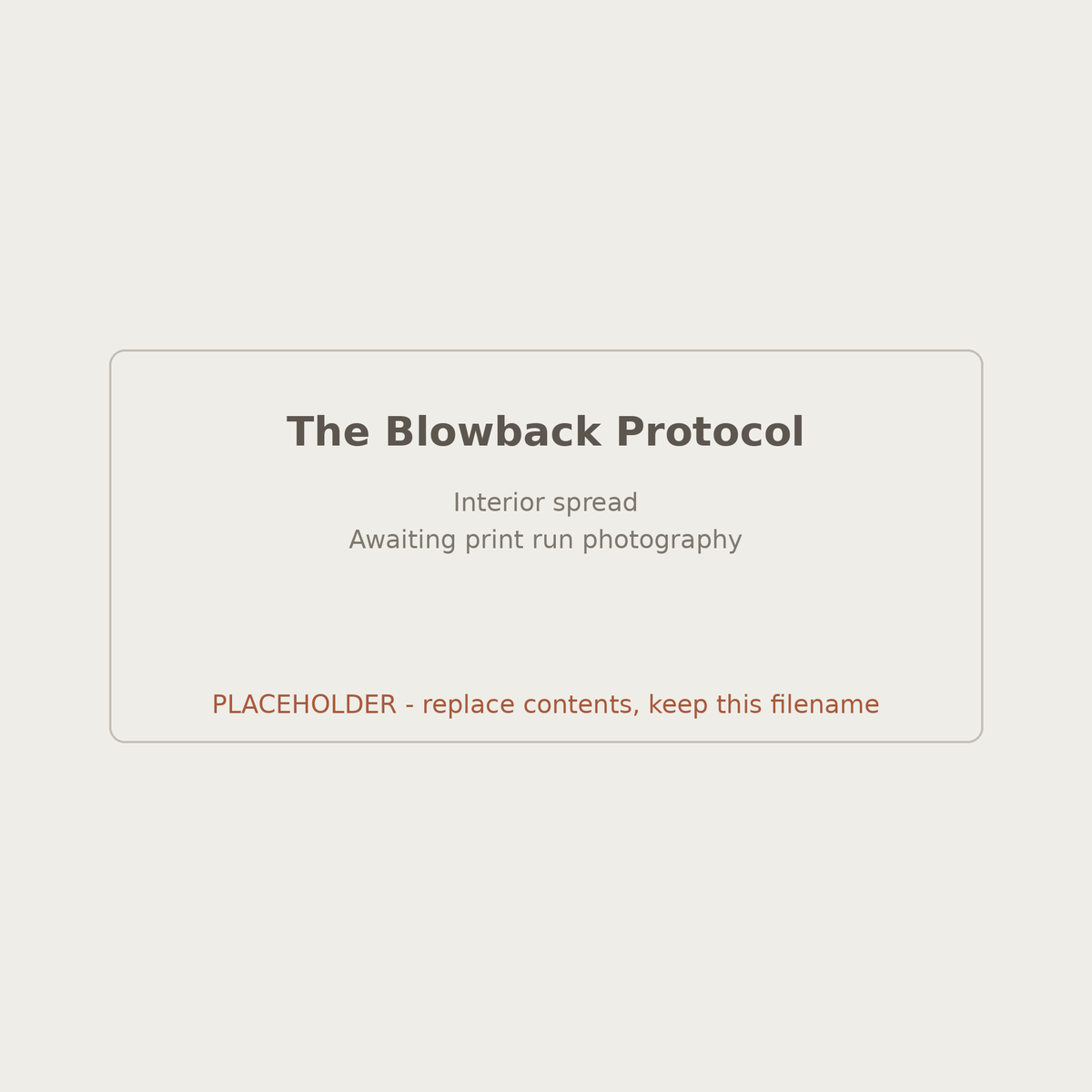 The Blowback Protocol - Sam Jameson Book Seven